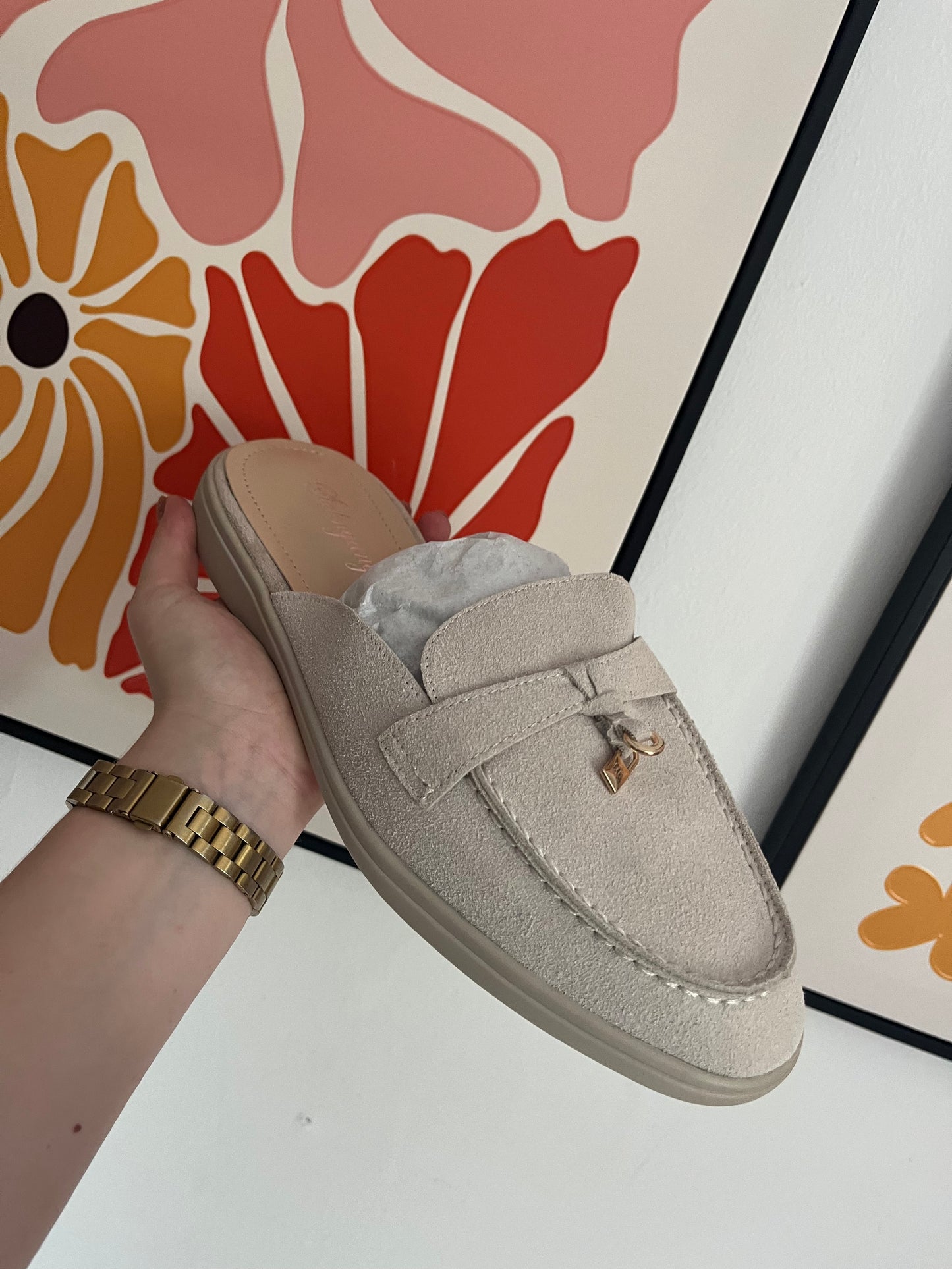 Loafers crème