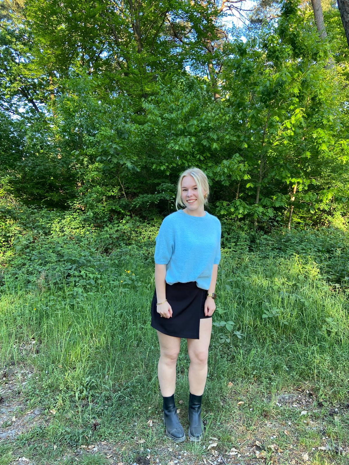 Blauw shirt