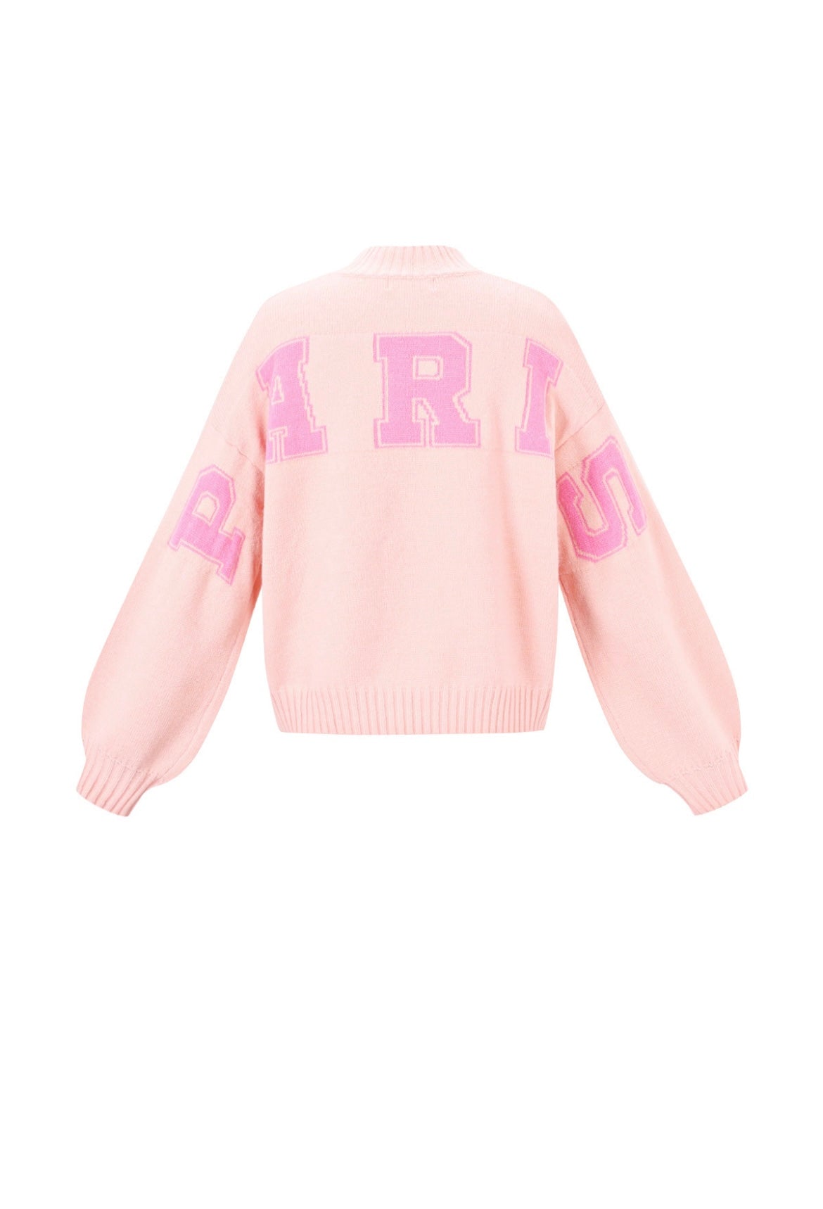 Roze trui Paris
