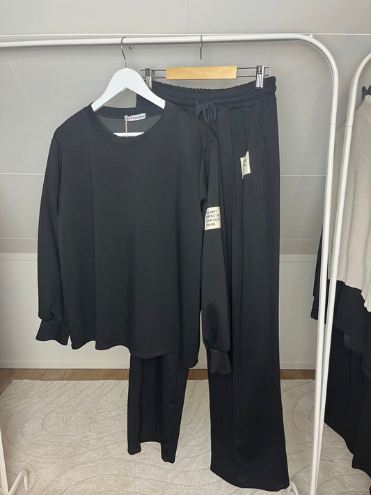 Comfy set zwart