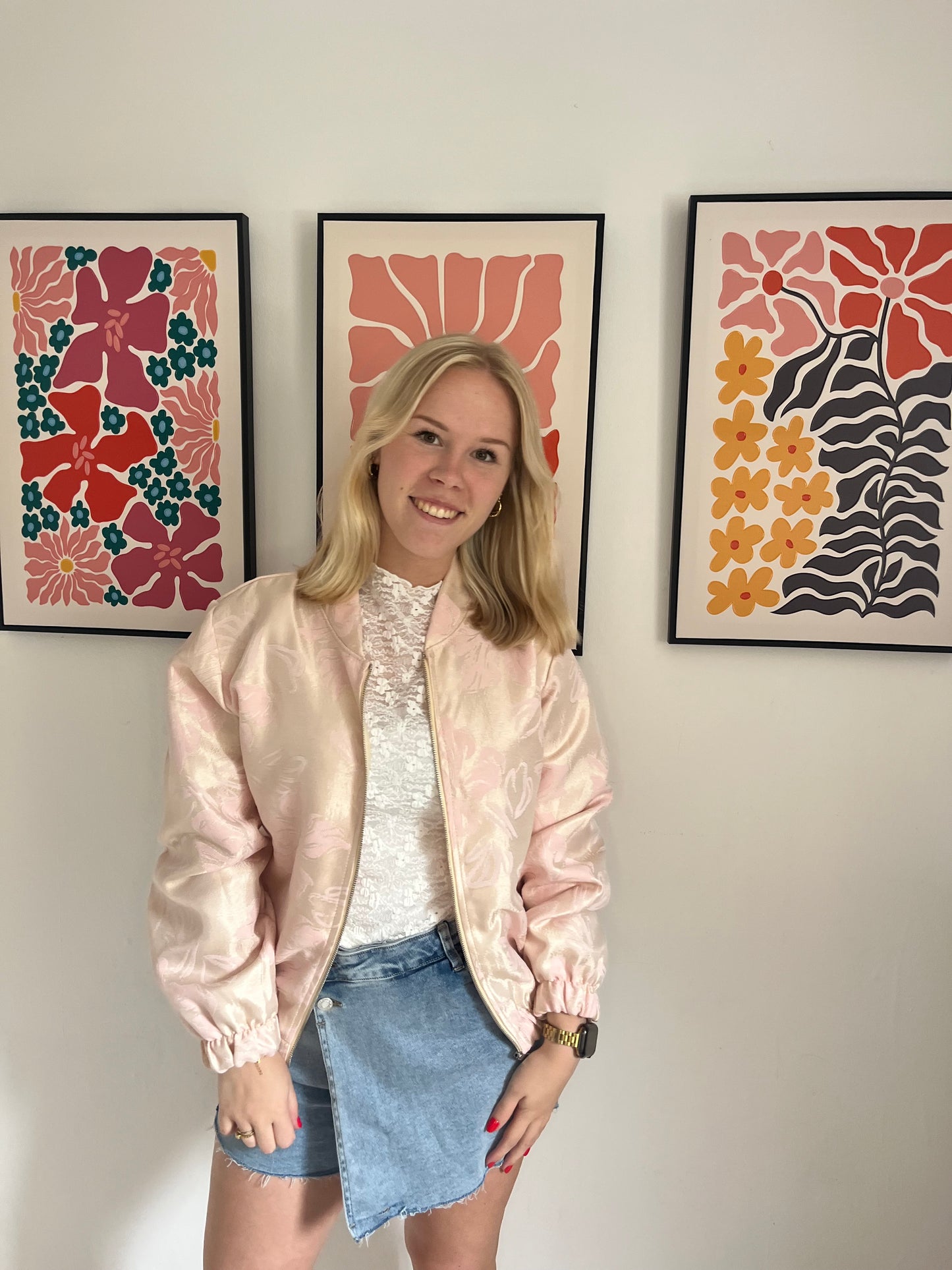 Jasje met licht roze