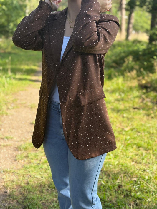 Diamond blazer bruin