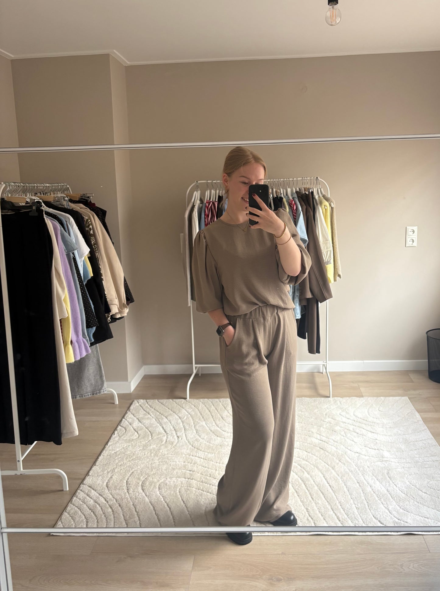 Two piece set zwart