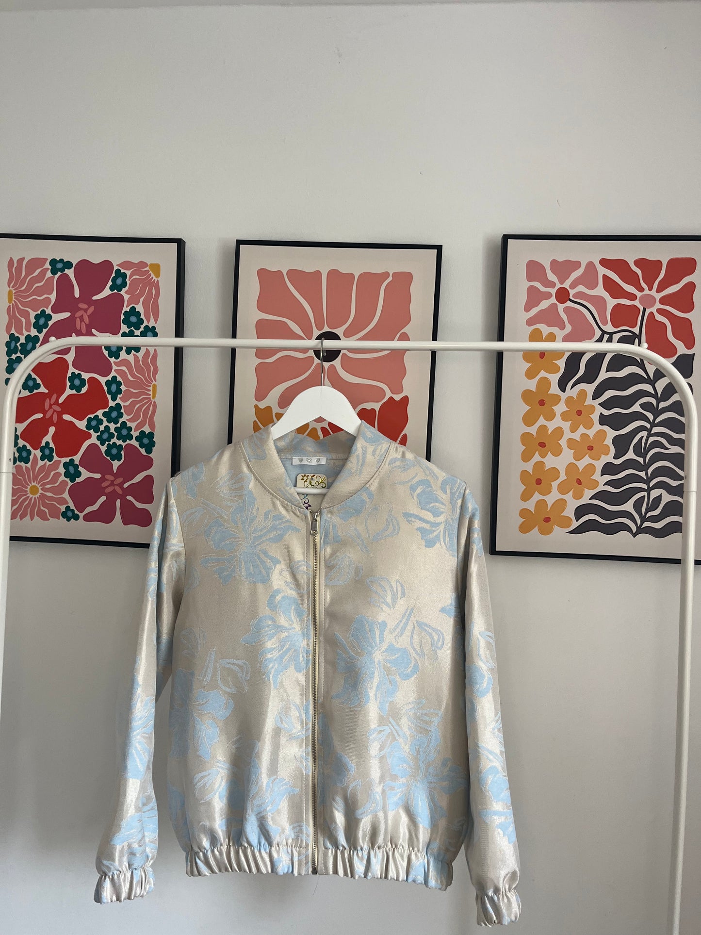 Jasje met blauw